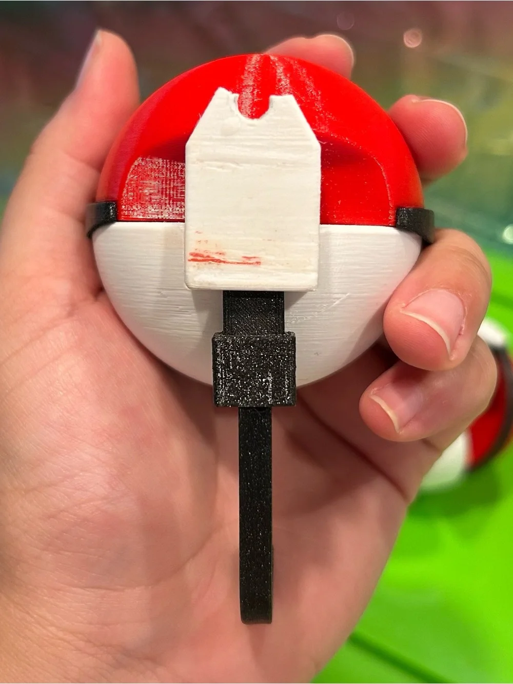 Pop-Out Pokemon Pokeball Wall Hooks with Figures Bulbasaur Charmander Squirtle